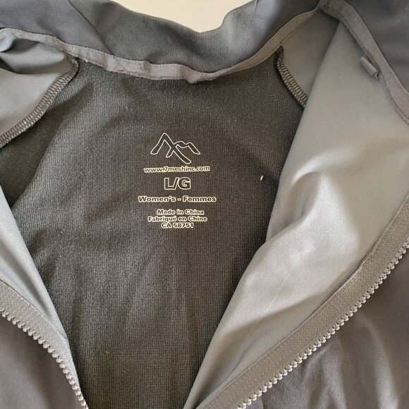 Women's Cycling Jersey - Grey - Large - Picture 3 of 4